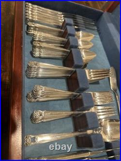 Silver Plated 1847 Rogers Brothers IS 70 Pieces Eternally Yours Silverware