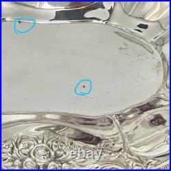 Silver Plated Oval Serving Bowls Set 3 Vintage Vegetable Dishes