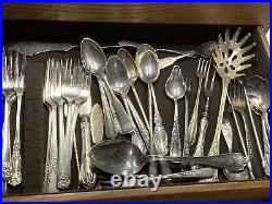 Silver Plated Rogers Bros 1847 / Oneida / Rare Flatware & Silverware Collection