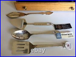 Silver Ware Set Rogers Bro Silver Reinforced Plated IS for 10-12 in Box w extras