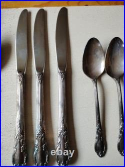 Silver plate flatware Vintage 1881 Rogers 1952 ENCHANTMENT