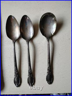 Silver plate flatware Vintage 1881 Rogers 1952 ENCHANTMENT