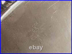 Silverplate tray trivet silver plate lot of 8 gorham wilcox rogers pre-owned