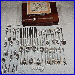 Silverware Rogers Bro Silver Reinforced Plated IS 8-Piece Service Extra Teaspoon