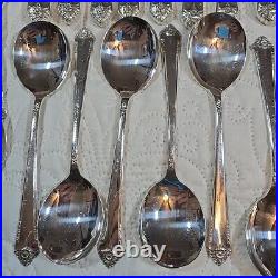 Silverware Rogers Bro Silver Reinforced Plated IS 8-Piece Service Extra Teaspoon