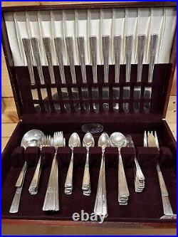 Silverware VT-9 WM Rogers Extra Plate IS 1938 Revelation Monogrammed S (92 Pics)
