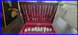 Simeon L & George H Rogers Company X Tra Oneida Huge Silver Plate Set 96-pieces