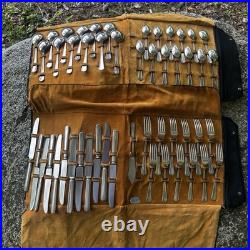 Simeon L George H Rogers Oneida X Tra Silverplate Set Of 50 Piece Flatware Simeon L George H Rogers Oneida X Tra Silverplate Set Of 50 Piece Flatware