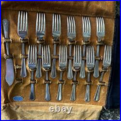 Simeon L George H Rogers Oneida X Tra Silverplate Set Of 50 Piece Flatware Simeon L George H Rogers Oneida X Tra Silverplate Set Of 50 Piece Flatware