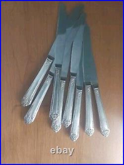 Starlight Silverplate Flatware 55 Piece Mixed Lot WM Rogers Brothers