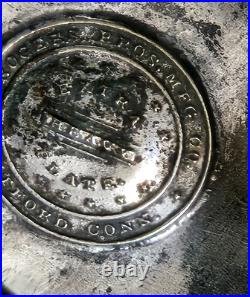 Stunning Antique Embossed Silver Plate Coffee Urn By Rogers Bros. Missing Lid