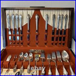 Tudor Plate By Oneida Community Silversmiths 65pc 1847 Rogers Bros (REMEMBRANCE)