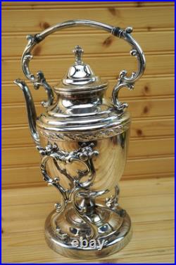 U21765 Rogers Sons Spring Flower Tilting Teapot 13 58 with Warmer G61 G2U