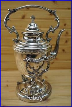 U21765 Rogers Sons Spring Flower Tilting Teapot 13 58 with Warmer G61 G2U