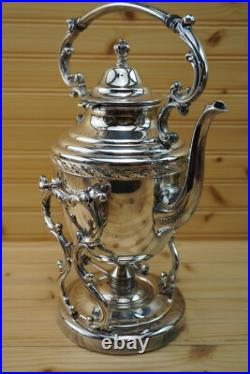 U21765 Rogers Sons Spring Flower Tilting Teapot 13 58 with Warmer G61 G2U