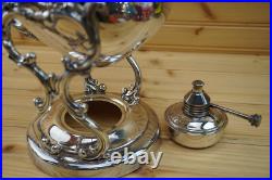 U21765 Rogers Sons Spring Flower Tilting Teapot 13 58 with Warmer G61 G2U