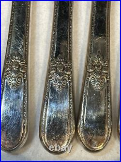 USA Massachusetts F. B. Rogers Silver plate Set Of Flatware 8-5PPS Plus Extras USA Massachusetts F. B. Rogers Silver plate Set Of Flatware 8-5PPS Plus Extras
