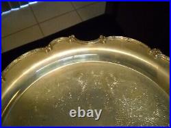 VINTAGE 1847 Rogers Bros Reflection 15 Serving Tray Silver Plate Platter 9272