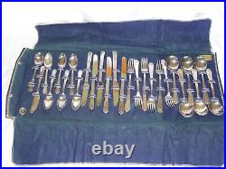 VINTAGE Silver Plate 26 PC Six Place Settings WM ROGERS MFG CO IS Silverplated