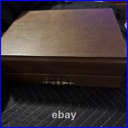 VINTAGE Silver Plate 54 PC 8 Place Settings WM ROGERS MFG IS Silver plate with box