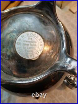 VINTAGE WM ROGERS MFG CO SILVER PLATE ten piece Set