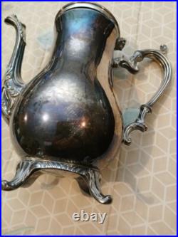 VINTAGE WM ROGERS MFG CO SILVER PLATE ten piece Set