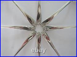 VTG. 1847 Rogers Bros Daffodil Pattern Silver Plate Flatware 51 Pieces EUC