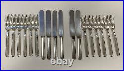VTG 1930s Lot of 18 Pieces WM Rogers And Reliance 12 DWT of Plated Flatware
