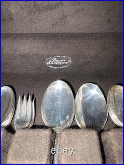 VTG 69pc GRAND ELEGANCE Wm Rogers MFG Co Flatware 1959 Silver Plate Bonus Pieces