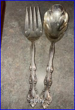 VTG 69pc GRAND ELEGANCE Wm Rogers MFG Co Flatware 1959 Silver Plate Bonus Pieces