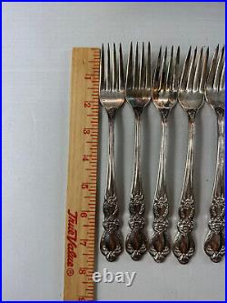 VTG Lot Set of 79pcs 1847 ROGERS BROS IS HERITAGE SILVERWARE FLATWARE + 5 Grapes