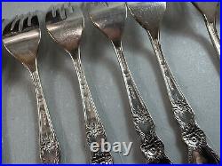 VTG Lot Set of 79pcs 1847 ROGERS BROS IS HERITAGE SILVERWARE FLATWARE + 5 Grapes