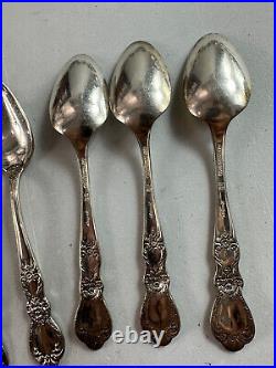 VTG Lot Set of 79pcs 1847 ROGERS BROS IS HERITAGE SILVERWARE FLATWARE + 5 Grapes