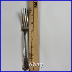 VTG Rogers & Bros Paisley 1922 Silverplate Flatware 53pc Set Service for 8 Extra