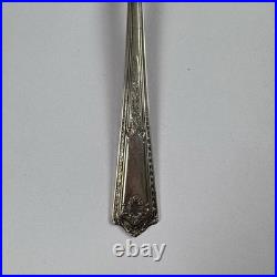 VTG Rogers & Bros Paisley 1922 Silverplate Flatware 53pc Set Service for 8 Extra