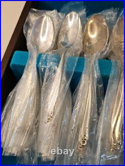 VTG WM Rogers Gaiety International Silverplate Set 1961 NIB 50 Pcs Original Rare VTG WM Rogers Gaiety International Silverplate Set 1961 NIB 50 Pcs Original Rare
