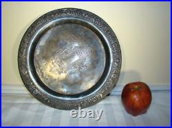 Victorian Rogers & Bro Tripleplate Silver Plate Platter