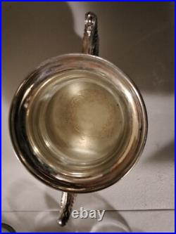 Victorian Silver Plate Rogers Smith & Co. Peacock Design Spooner c1870