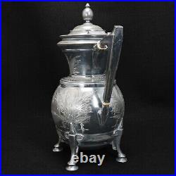 Victorian Silver Plate Teapot by Rogers & Bro. Circa 1870