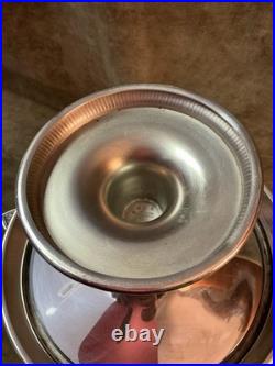 Victorian William Rogers Brothers silver plate fruit basket shamrock design Etch