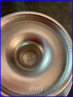 Victorian William Rogers Brothers silver plate fruit basket shamrock design Etch