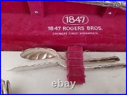 Vintage1847 Rogers Bros Silverware 55 PC International Silverplate heritage set