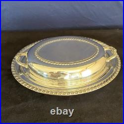 Vintage 11-PC Silverplate Serving Set Quadruple Plate, Mixed Makers Marks