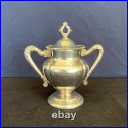 Vintage 11-PC Silverplate Serving Set Quadruple Plate, Mixed Makers Marks