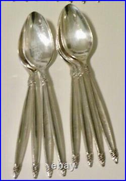 Vintage 1847 ROGERS Brothers Silverware GARLAND Pattern ('65'73) 47 Pieces