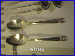 Vintage 1847 Roger's Bros Eternally Yours silver plate 52 Pc Silverware #TC