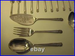Vintage 1847 Roger's Bros Eternally Yours silver plate 52 Pc Silverware #TC