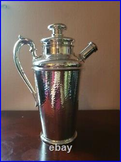 Vintage 1847 Rogers 48 oz. Silver Plated Cocktail Shaker Pitcher Martini Barware