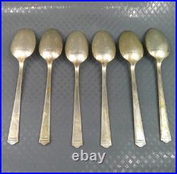 Vintage 1847 Rogers Bros Anniversary Pattern Silverplate Flatware 60 Pc C-1923