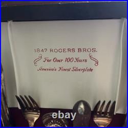 Vintage 1847 Rogers Bros Daffodil Silverware Flatware 52 Pieces Complete Set Vintage 1847 Rogers Bros Daffodil Silverware Flatware 52 Pieces Complete Set